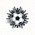 6686体育官方Logo - 橙色与深蓝色设计的盾牌标志
